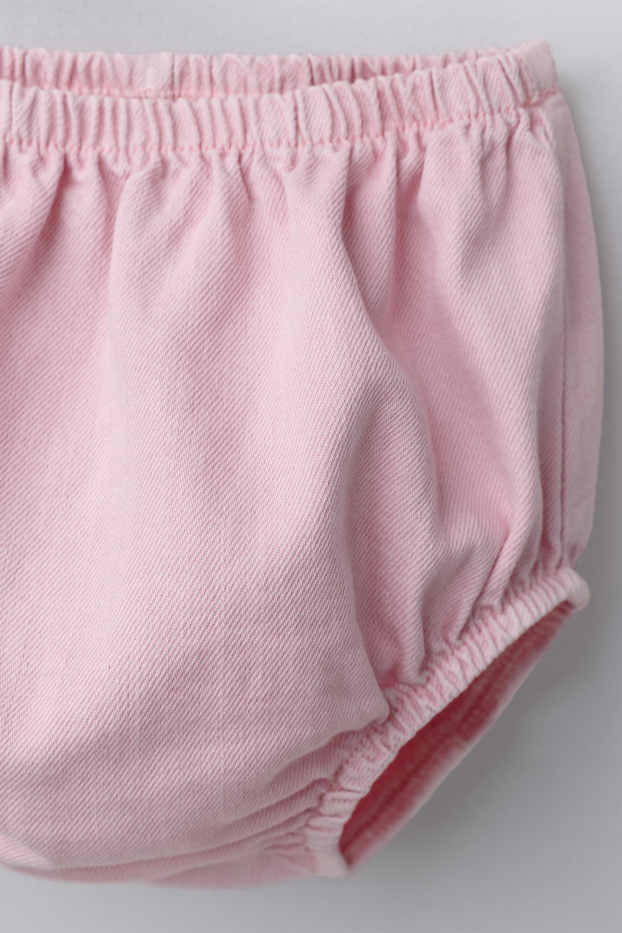 TWILL PINAFORE DRESS